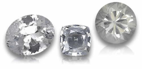 Piedras preciosas de zafiro