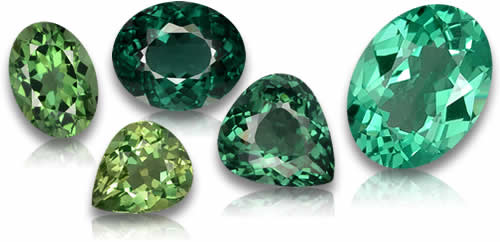 Piedras preciosas de apatita