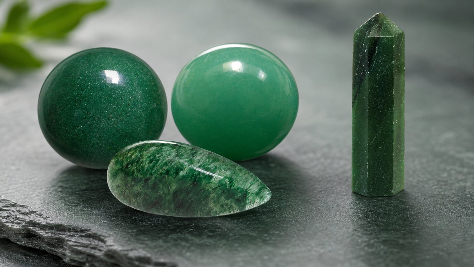Gemas de aventurina verde natural: guía de compra