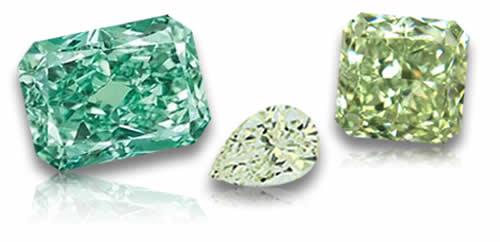 Piedras preciosas de diamante