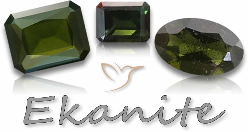 Piedras preciosas de ecanita