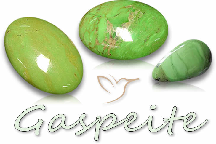 Piedras preciosas de gaspeita