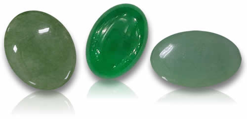 Piedras preciosas de jade