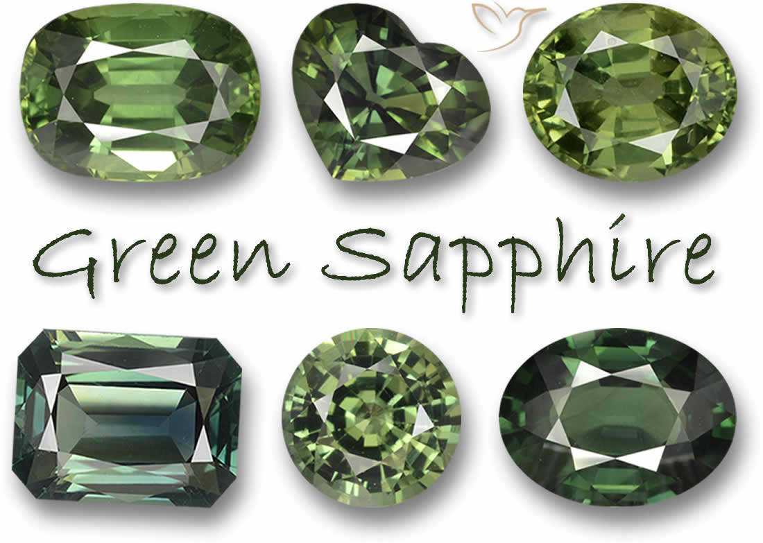 Zafiro verde en venta