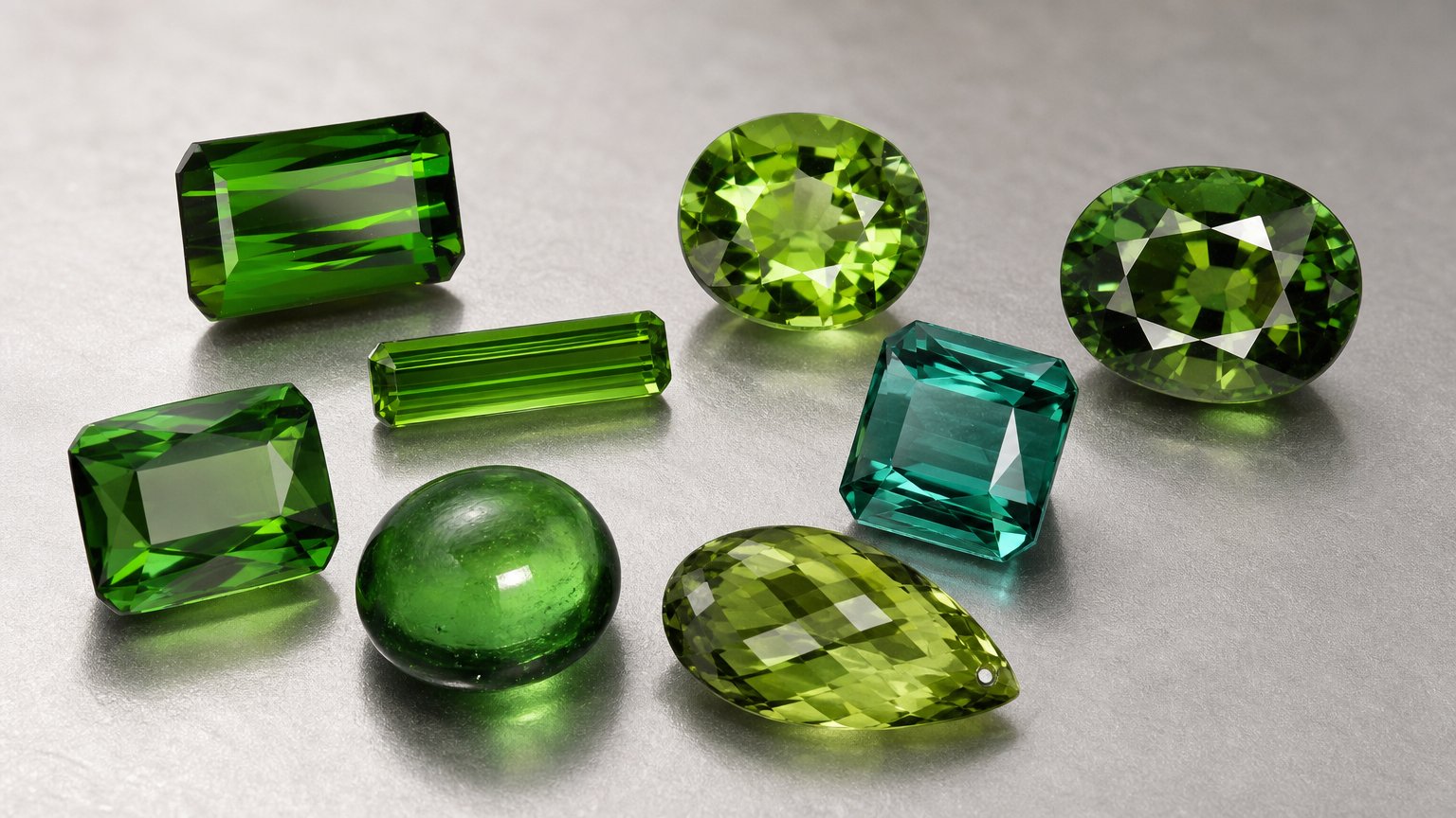 Guía de compra de turmalinas verdes naturales