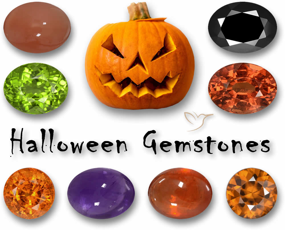 Piedras preciosas de Halloween