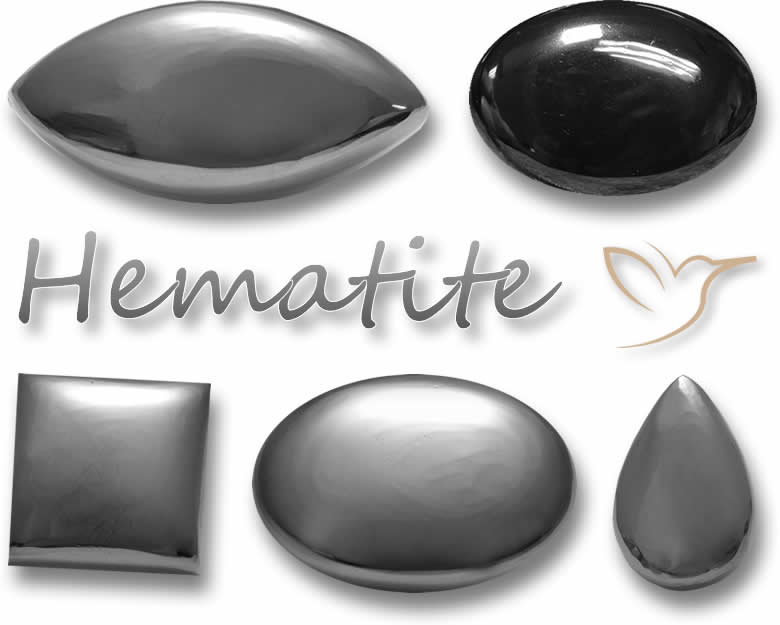 Piedras preciosas de hematita