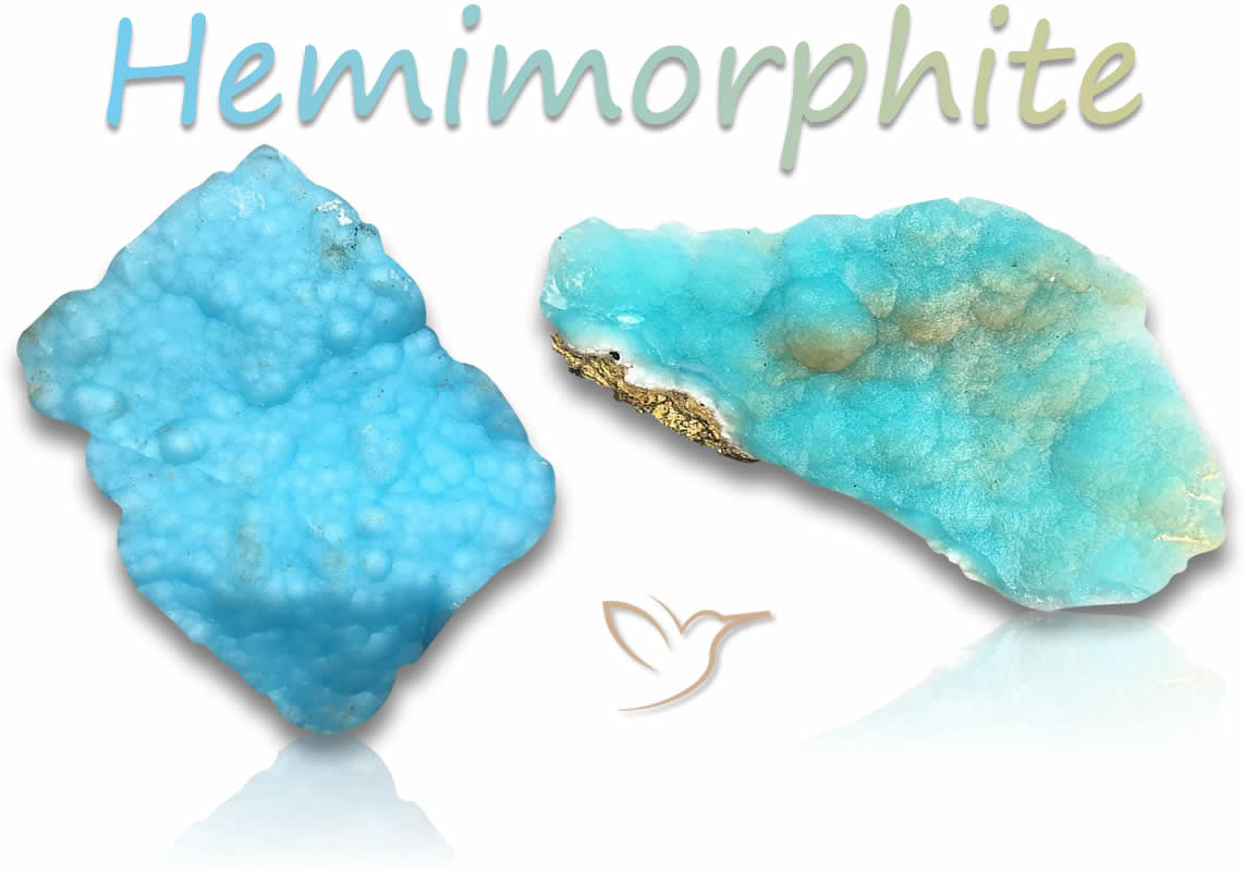 Piedras en bruto de hemimorfita
