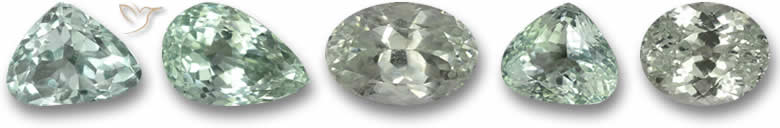 Piedras preciosas de hiddenita