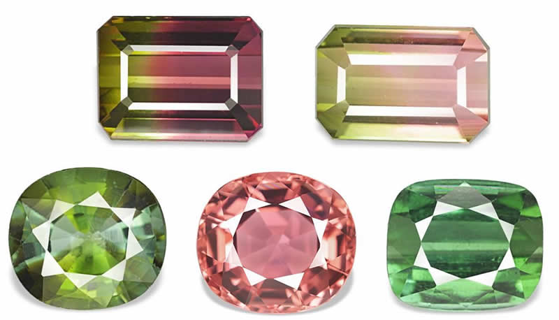 Las mejores piedras preciosas de turmalina