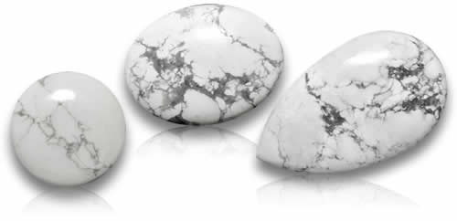 Piedras preciosas de howlita