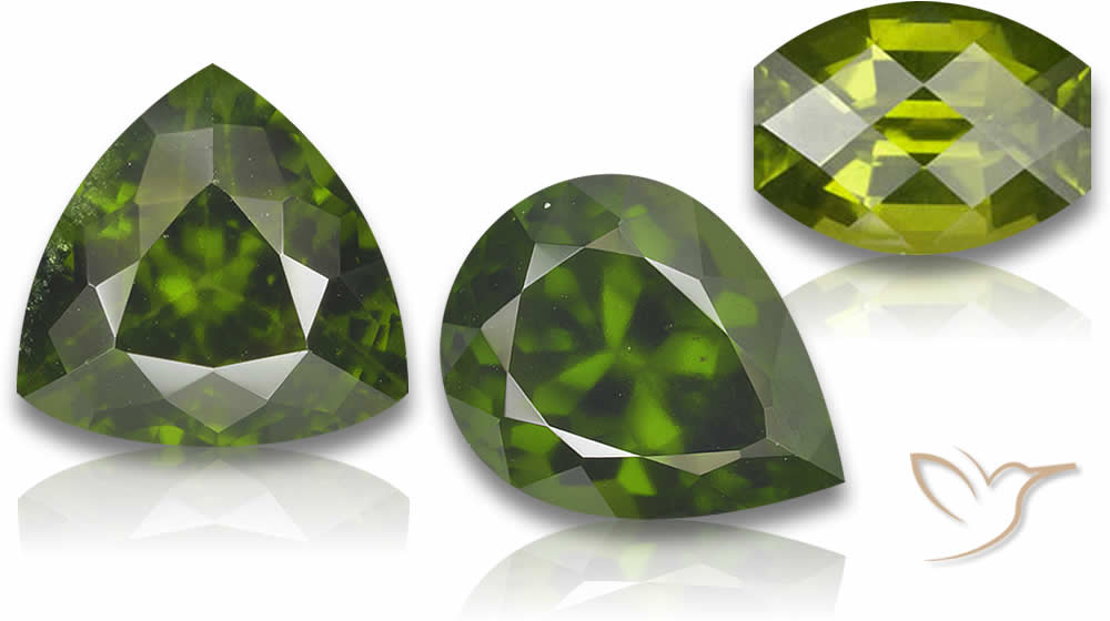 Piedras preciosas naturales de idocrasa