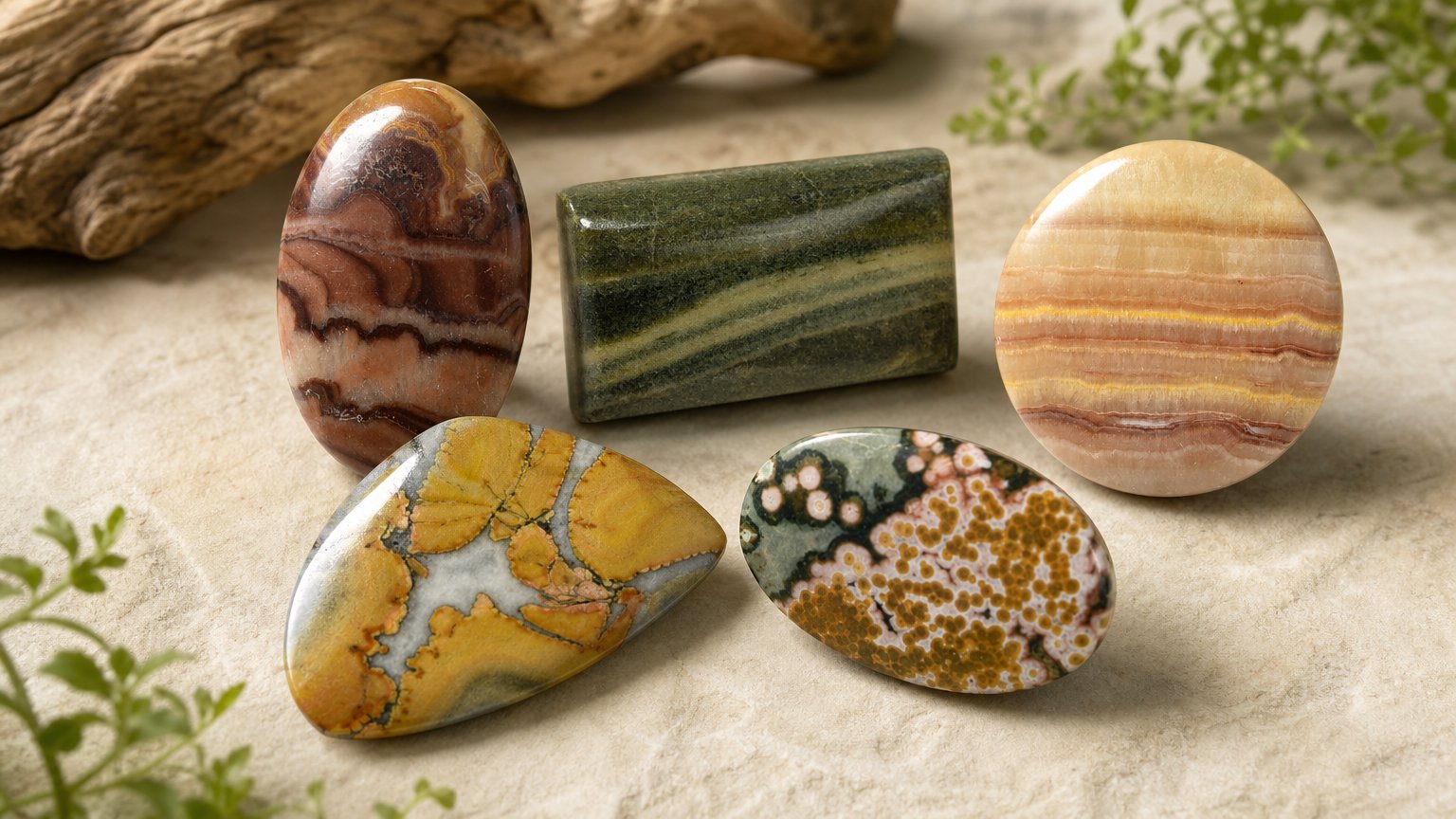 Piedras preciosas de jaspe natural: guía de compra