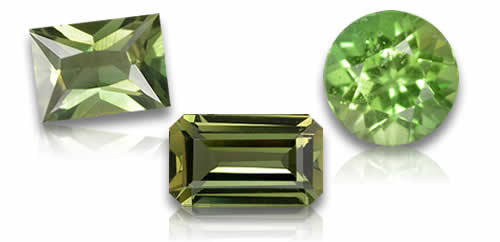Piedras preciosas de kornerupina