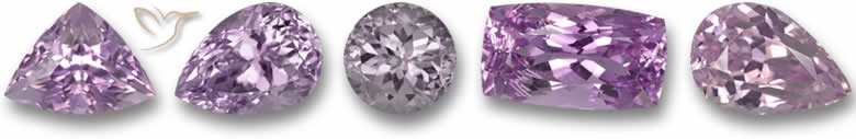 Piedras preciosas de kunzita