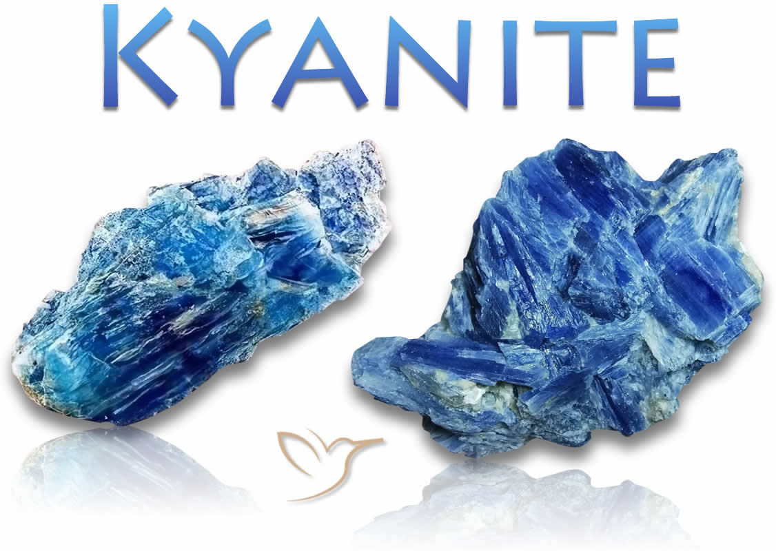 Piedras en bruto de cianita