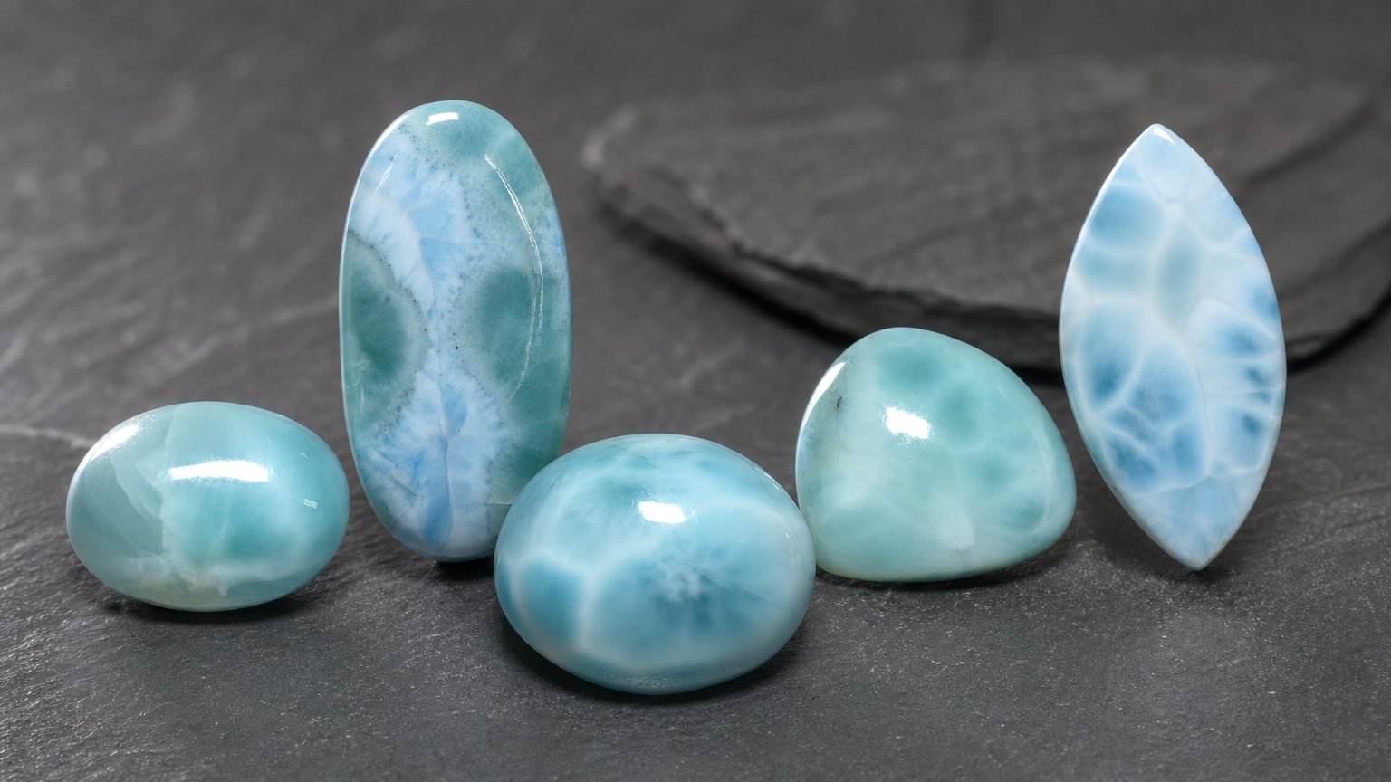 Gemas de larimar natural: guía de compra