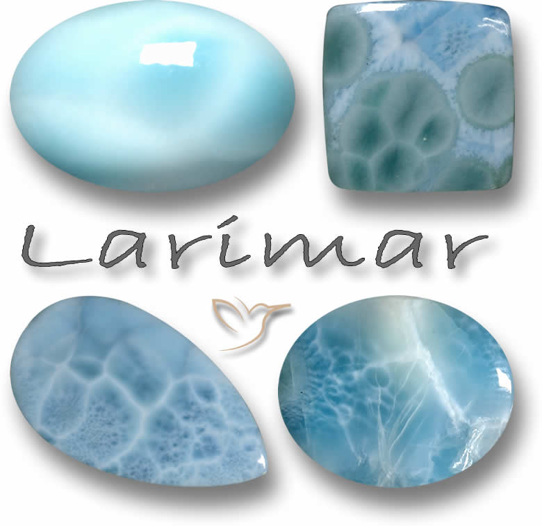 Piedras preciosas de larimar