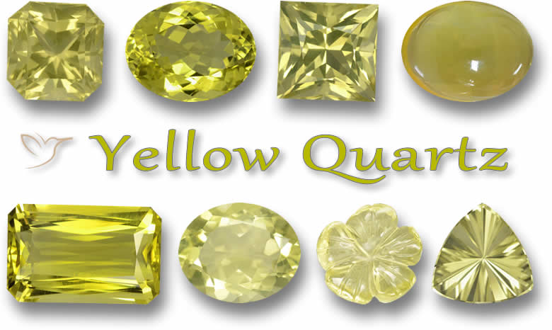 Comprar piedras preciosas de cuarzo amarillo limón