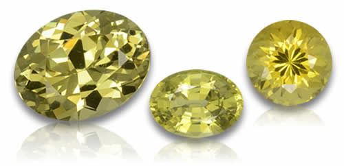 Piedras preciosas de granate de Mali