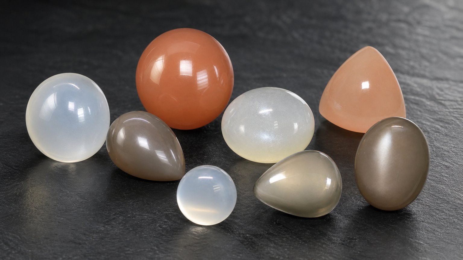Gemas de piedra lunar natural: guía de compra