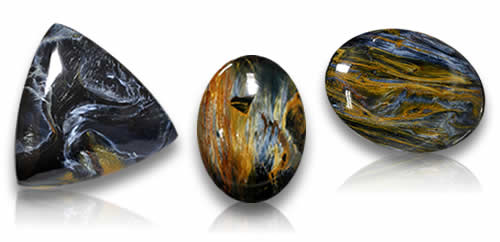 Piedras preciosas de pietersita