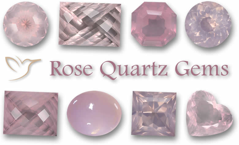 Comprar piedras preciosas de cuarzo rosa