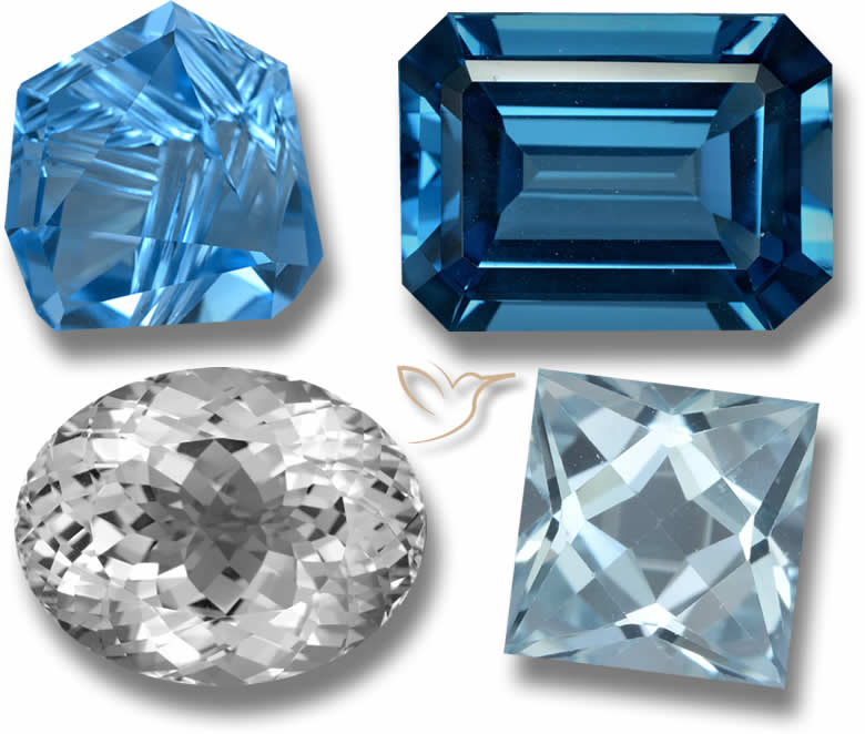 Piedras preciosas de topacio en GemSelect
