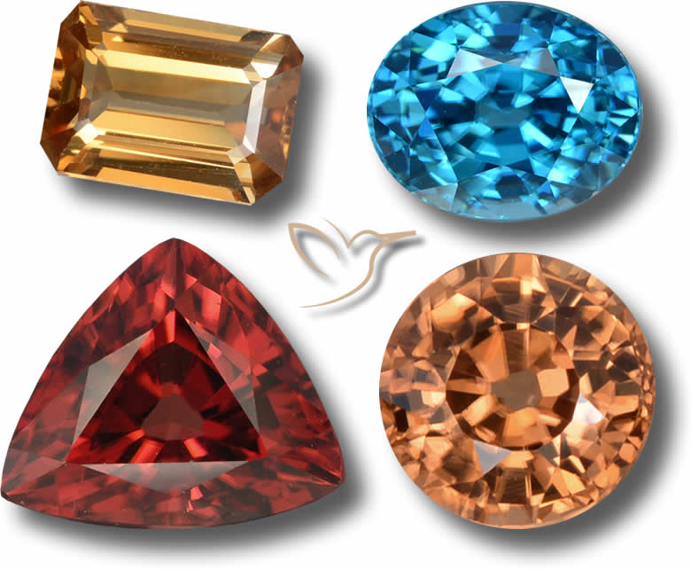 Piedras preciosas de circón en GemSelect