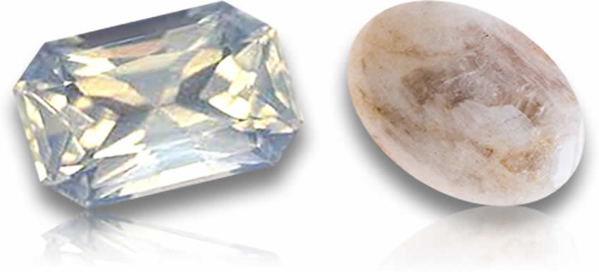 Piedras preciosas de albita