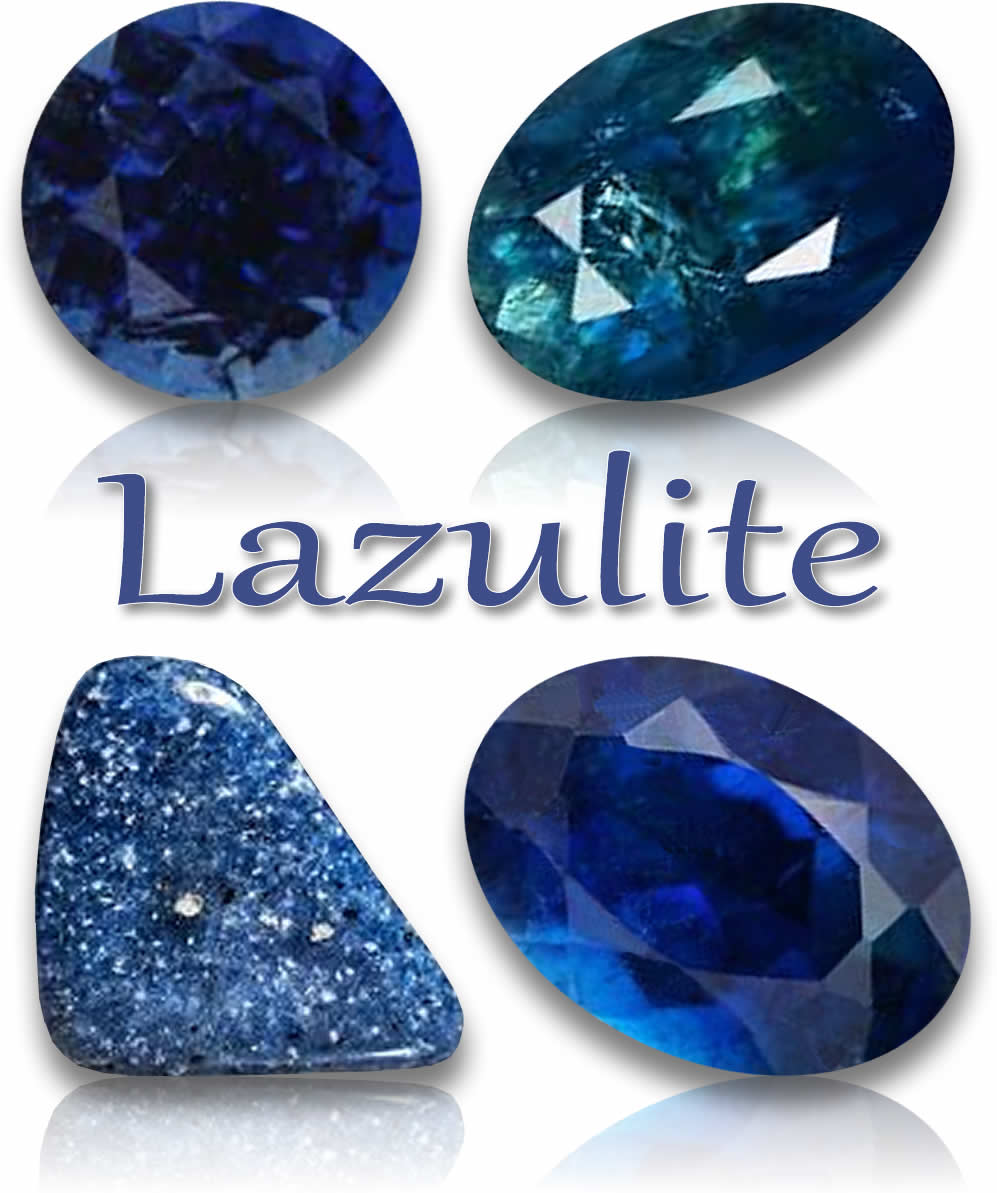 Piedras preciosas de lazulita