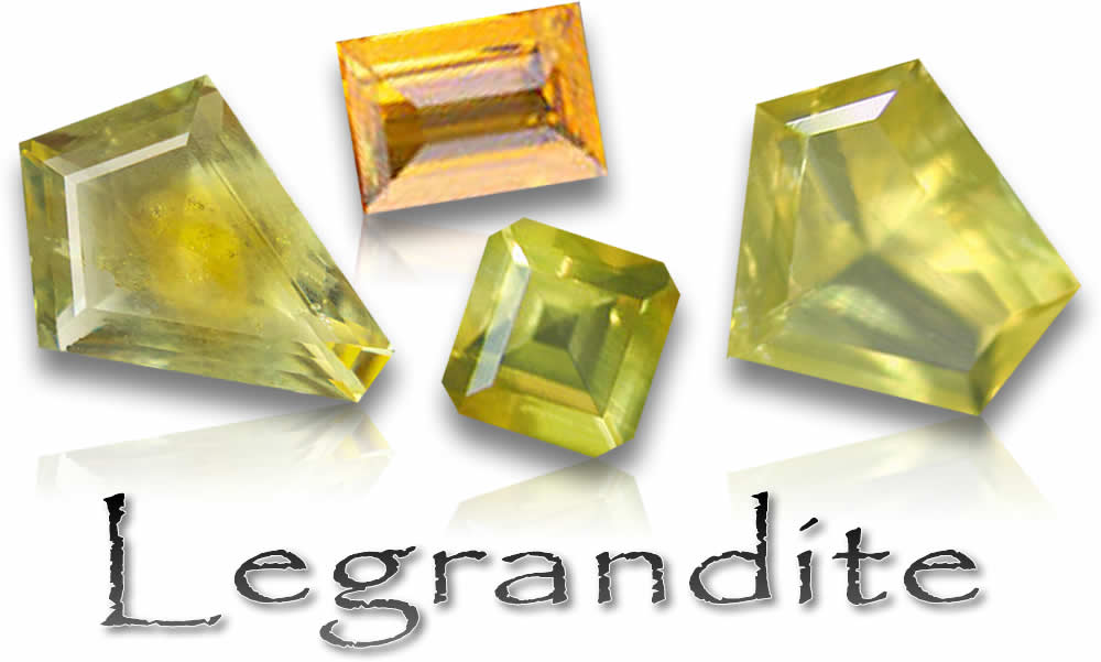 Piedras preciosas de legrandita