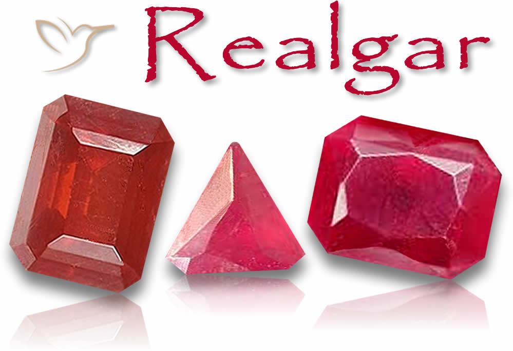 Piedras preciosas de rejalgar