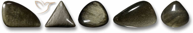Obsidianas con formas raras