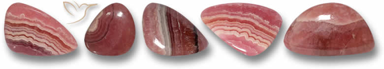 Rodocrositas con formas raras