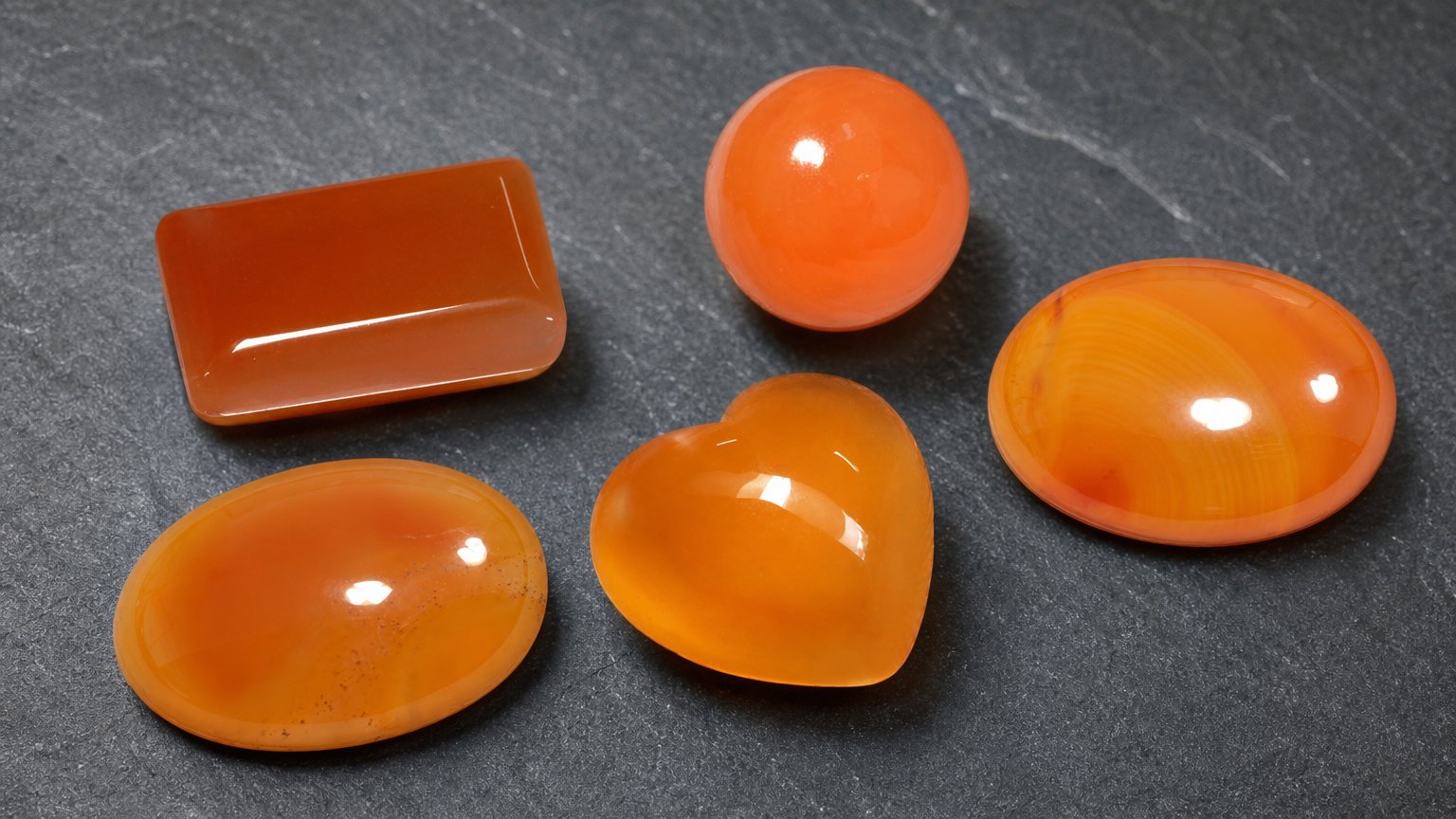 Gemas de ágata naranja natural: guía de compra