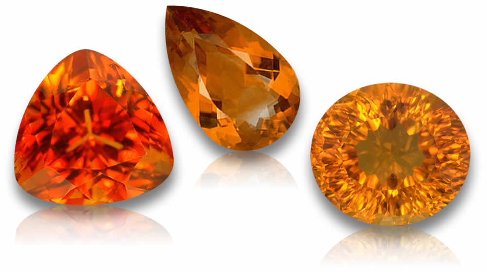 Comprar piedras preciosas de citrino naranja