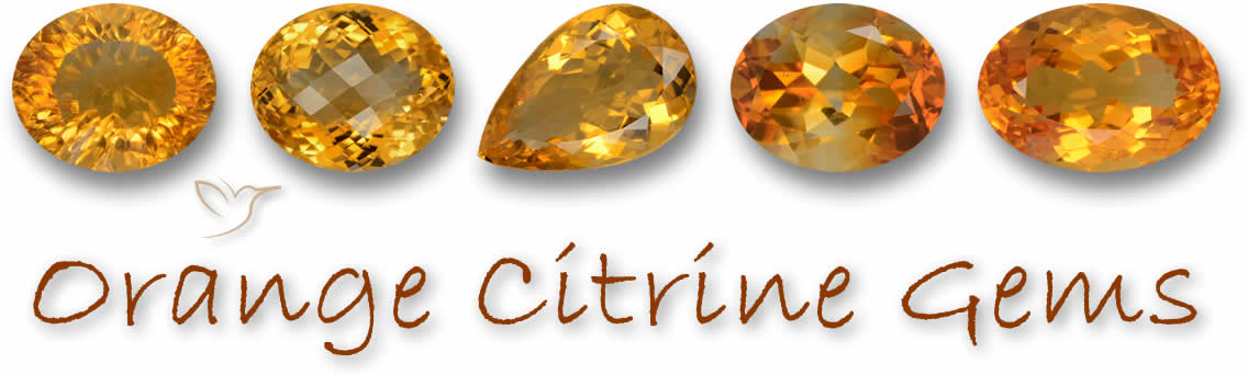 Comprar piedras preciosas de citrino naranja