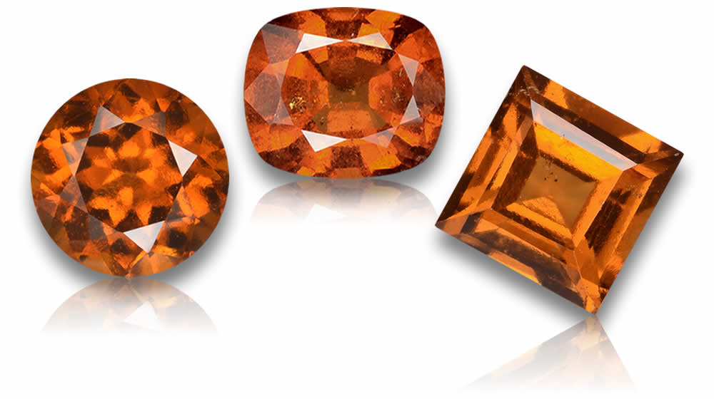 Comprar piedras preciosas de granate hessonita