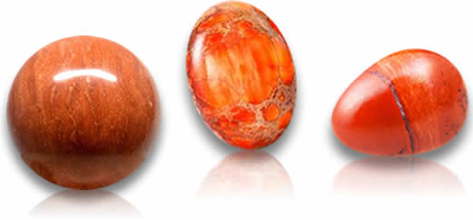 Tienda jaspe naranja Piedras Preciosas
