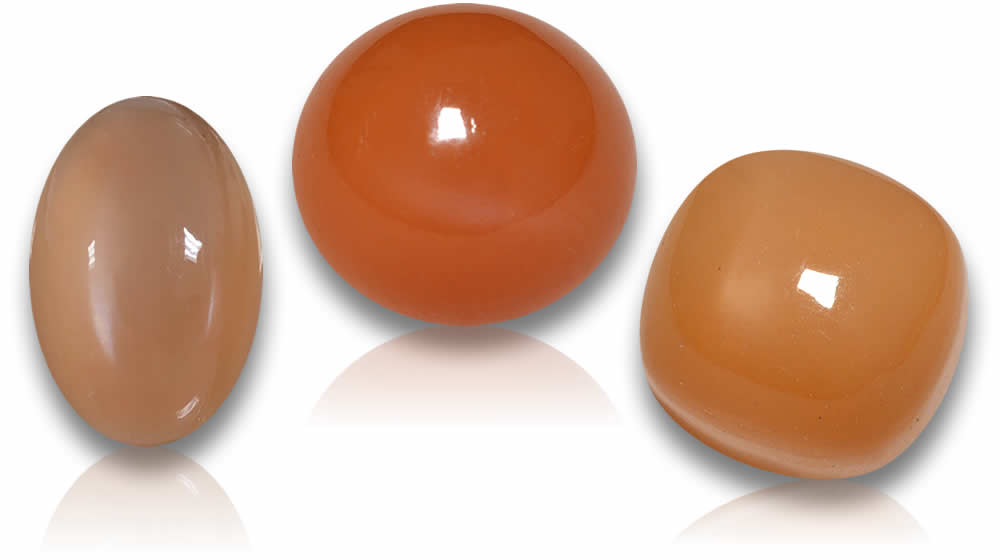 Comprar piedras preciosas de piedra lunar naranja