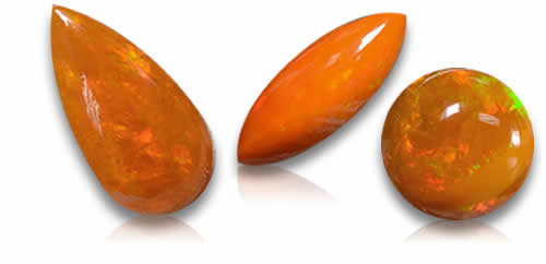 Tienda ópalo naranja Piedras Preciosas