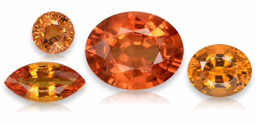 Tienda Zafiro naranja Piedras Preciosas