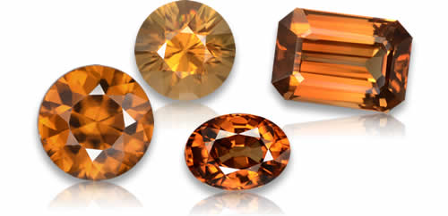 Tienda Zircón naranja Piedras Preciosas