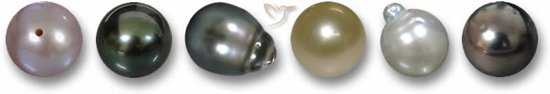 Piedras preciosas de perlas