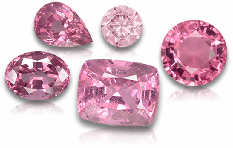 Pink Spinel: Natural Pink Spinel Gemstones for Jewelry, Loose Oval, Round, Cushion-Cut Gems, Wholesale Pink Spinel for Sale