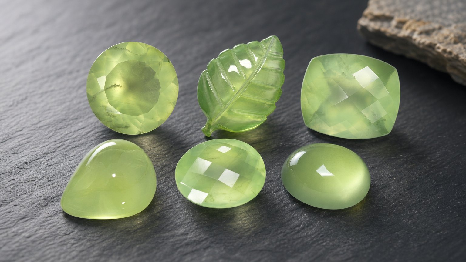 Gemas de prehnita natural: guía de compra