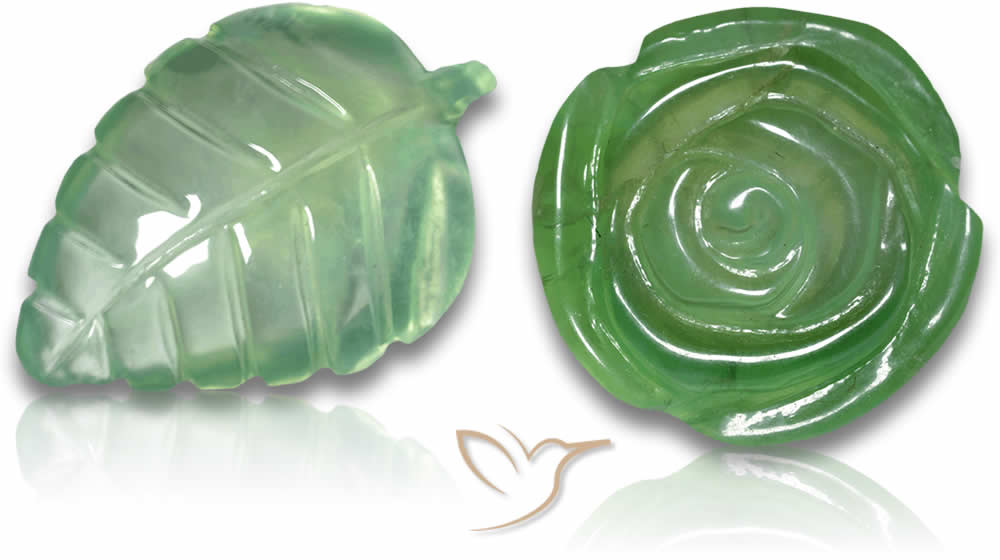 Piedras preciosas de prehnita