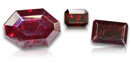 Piedras preciosas de proustita