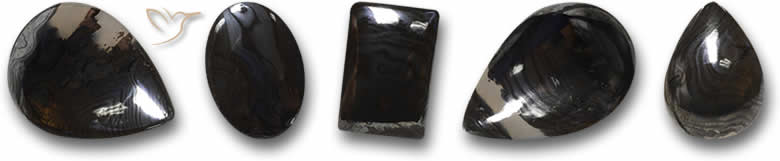 Piedras preciosas de psilomelano